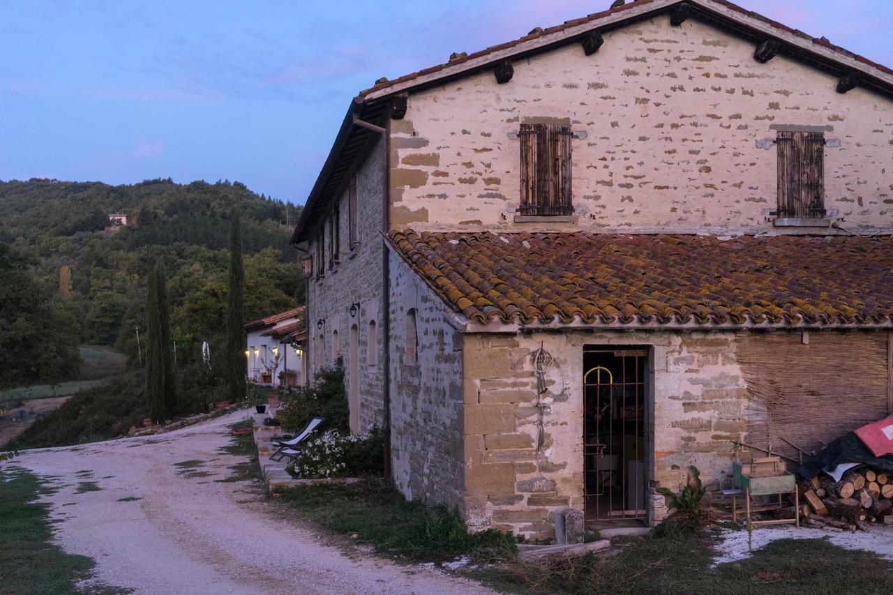 מלון גוביו Agriturismo L'Oca Blu מראה חיצוני תמונה